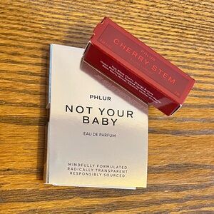 Phlur - Not Your Baby and Cherry Stem